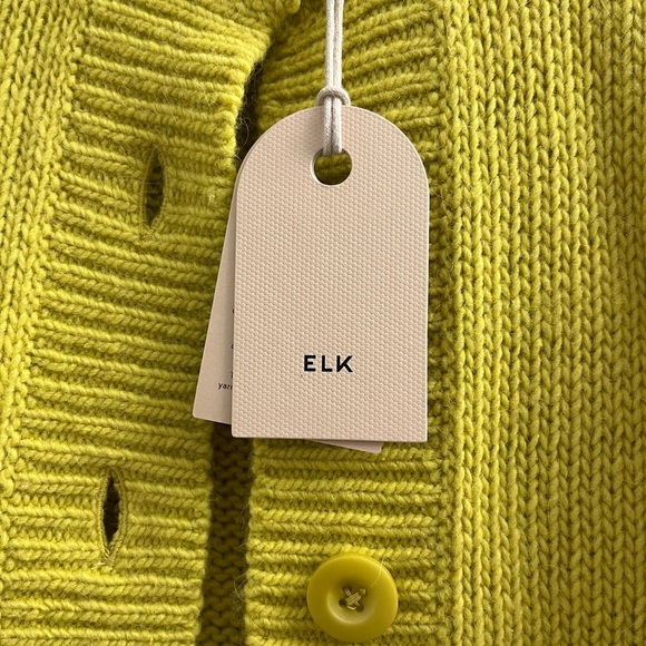 Elk -  Wool Cardigan - Size S - Picture 5 of 5